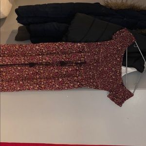 Floral pant jumper